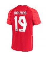 Kanada Alphonso Davies #19 Kotipaita MM-kisat 2022 Lyhythihainen